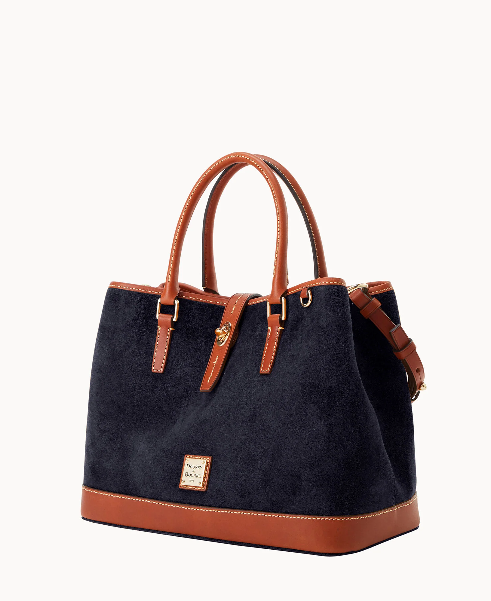 Suede Perry Satchel - Image 12