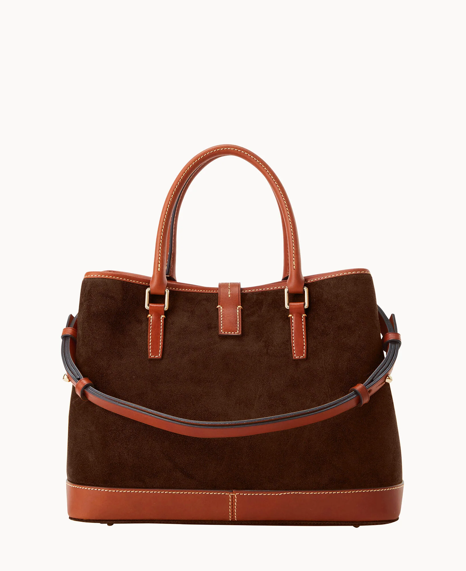 Suede Perry Satchel - Image 19