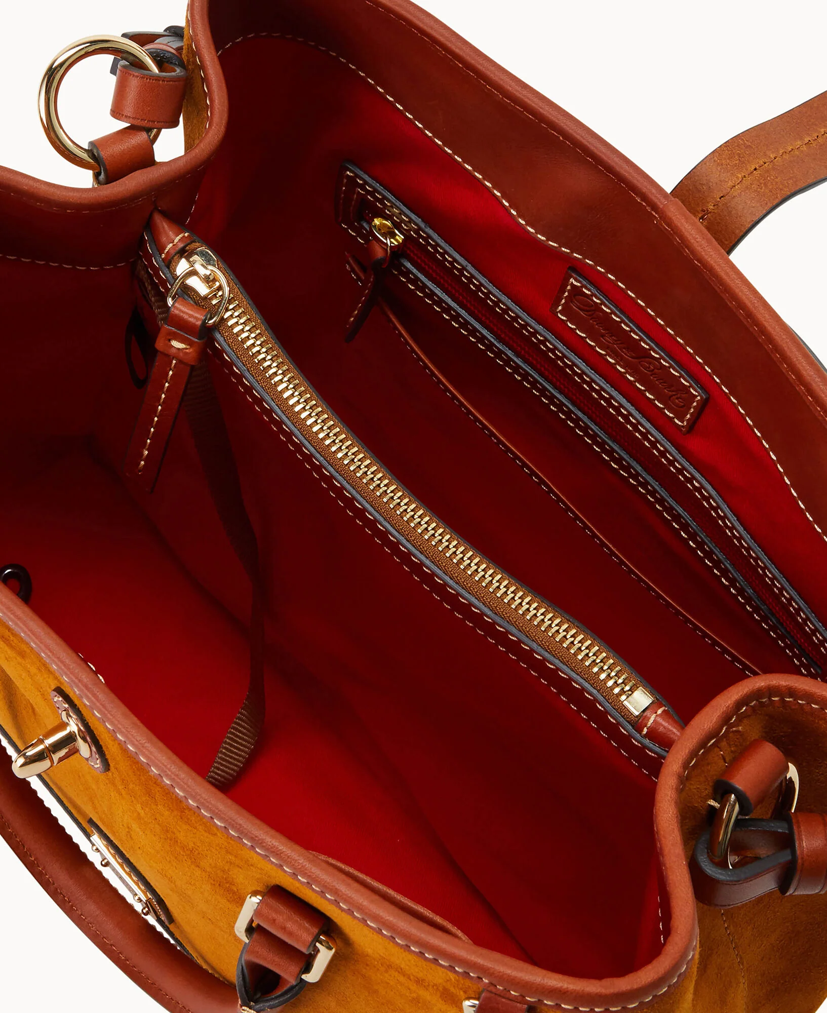 Suede Perry Satchel - Image 3