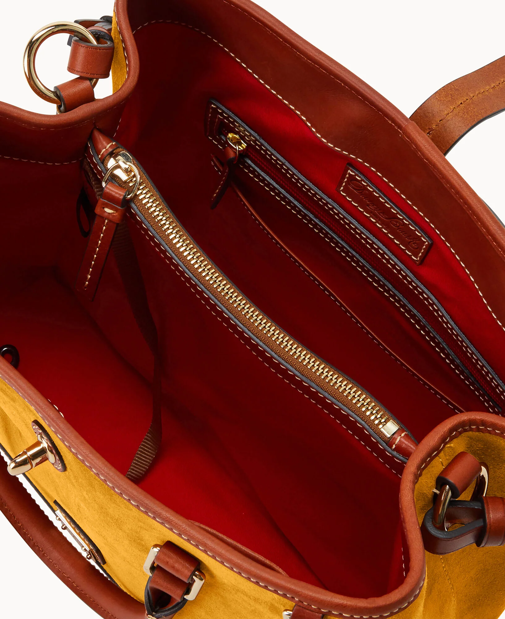 Suede Perry Satchel - Image 33