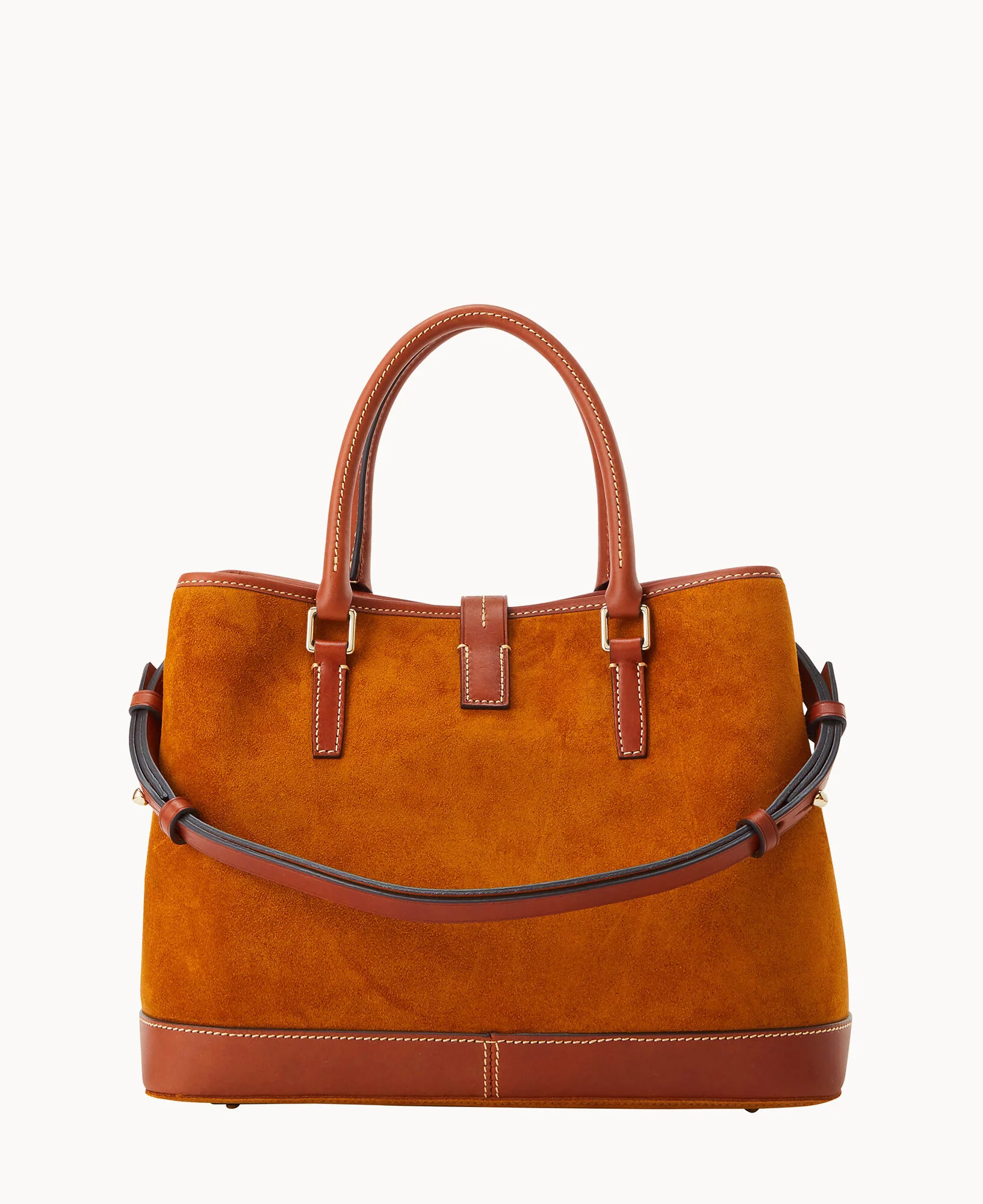 Suede Perry Satchel - Image 4