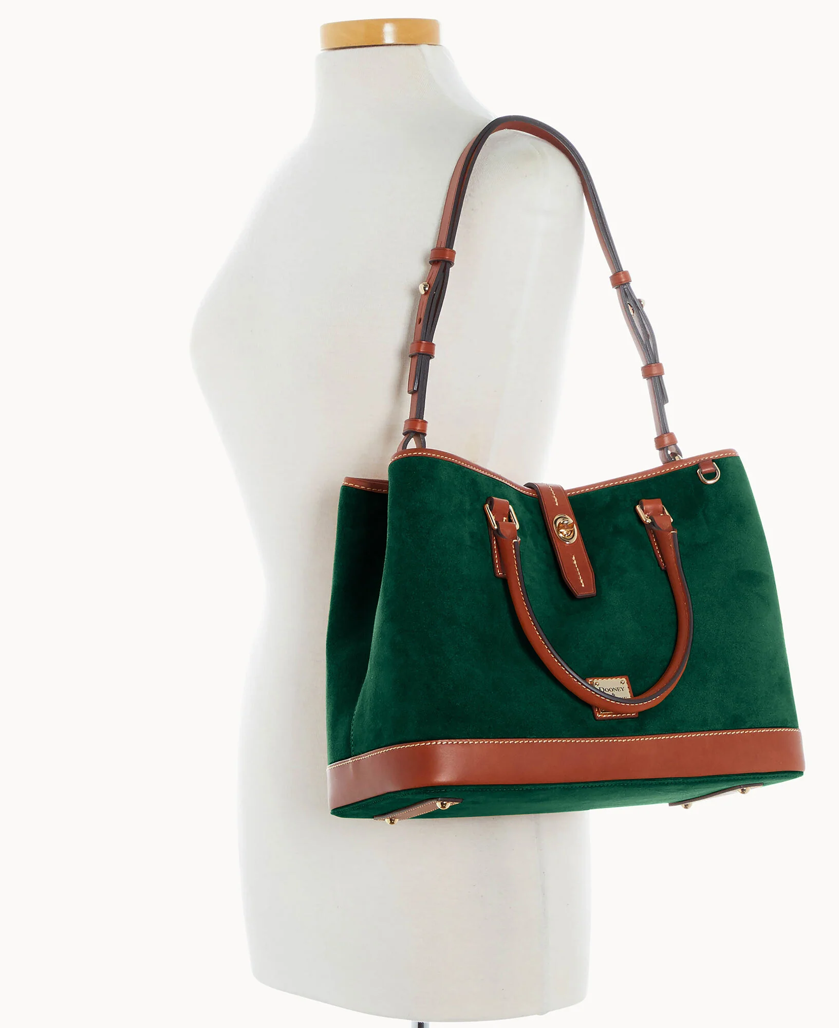 Suede Perry Satchel - Image 40