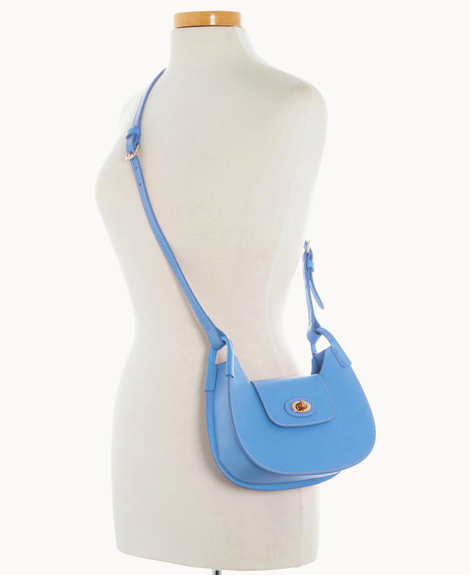 Sweety Leather Crossbody Hobo - Image 15