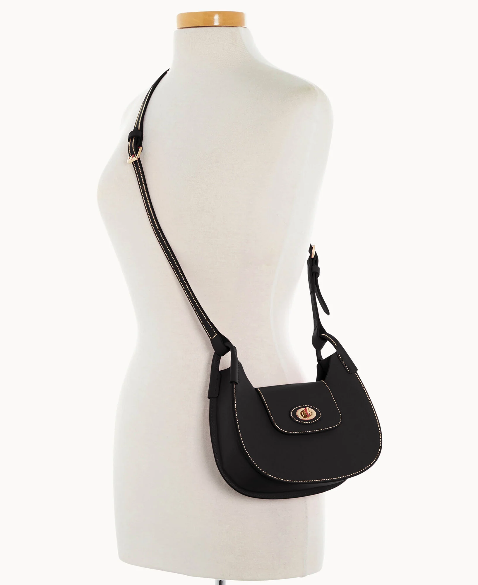 Sweety Leather Crossbody Hobo - Image 20