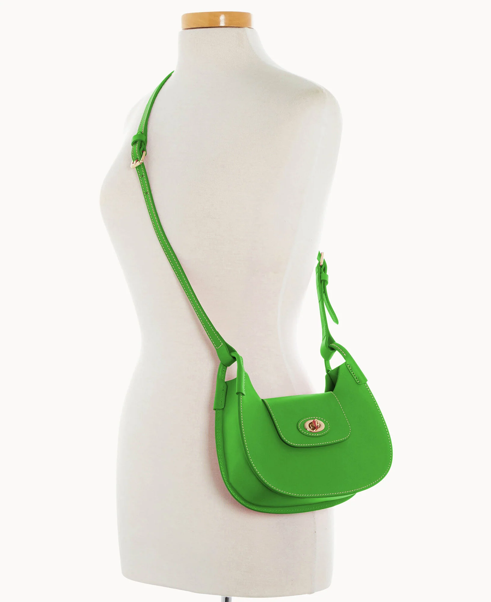 Sweety Leather Crossbody Hobo - Image 25