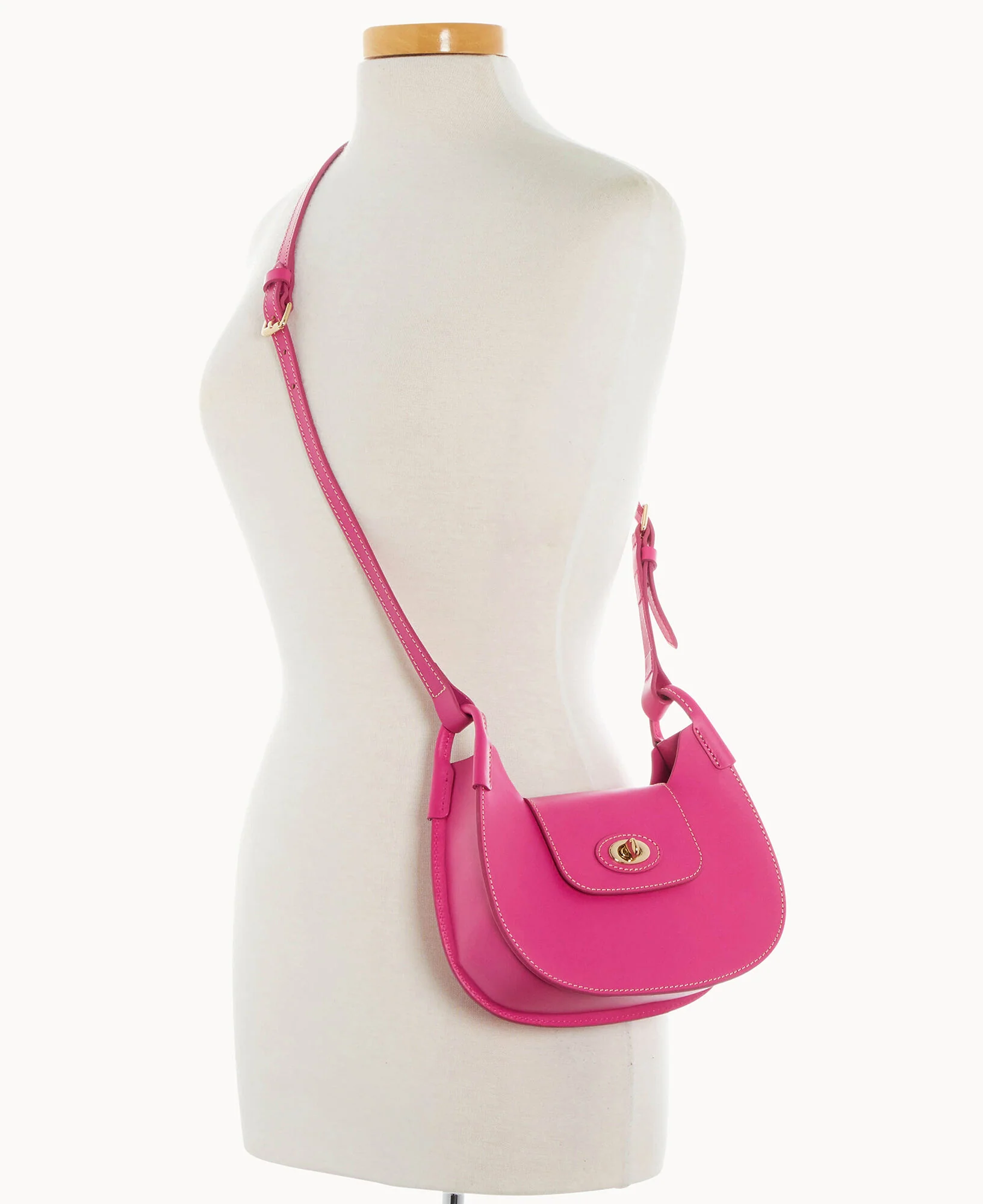 Sweety Leather Crossbody Hobo - Image 35